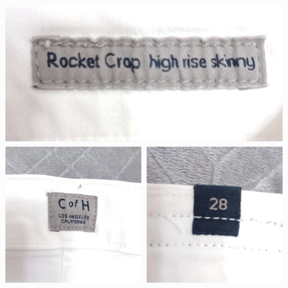 Citizens of Humanity Rocket Crop High Rise Skinny Jeans Women's Size 28 - Picture 13 of 14